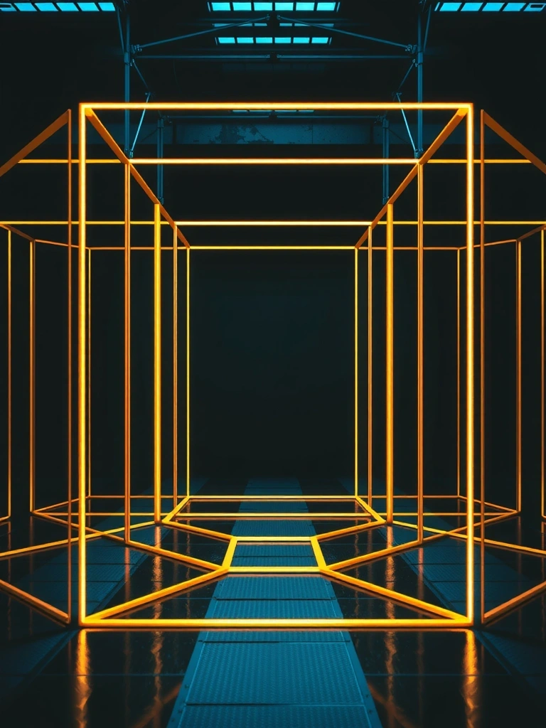 Technical Blueprint Overlay